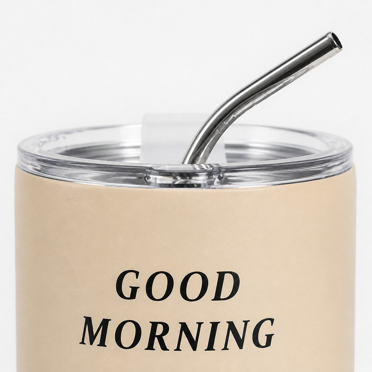 Insulated Coffee Tumbler with Straw | Stainless Steel Travel Mug