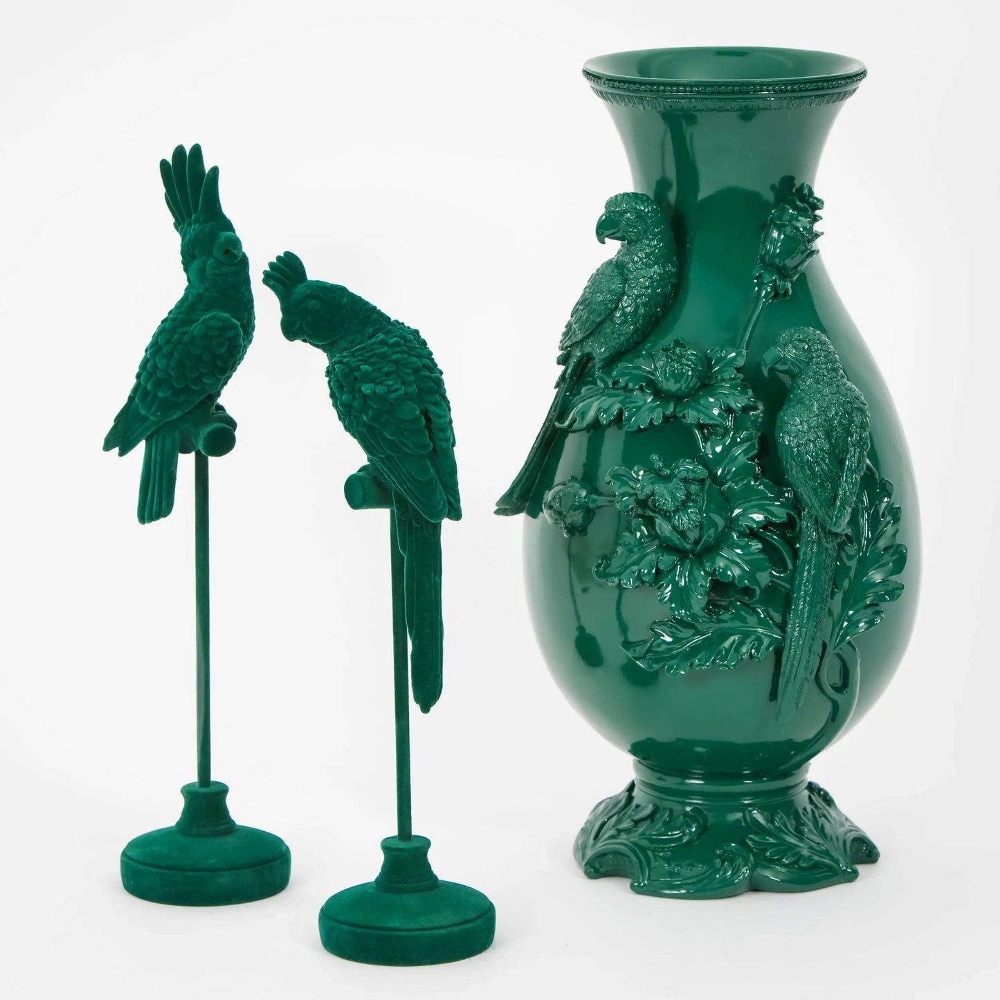 Birdsong Resin Vase Urn