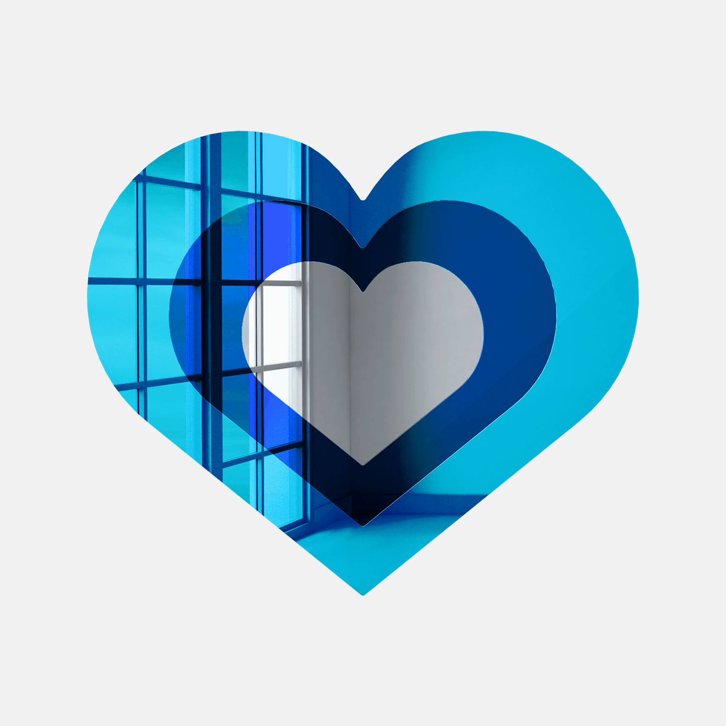 Heart Acrylic Wall Art