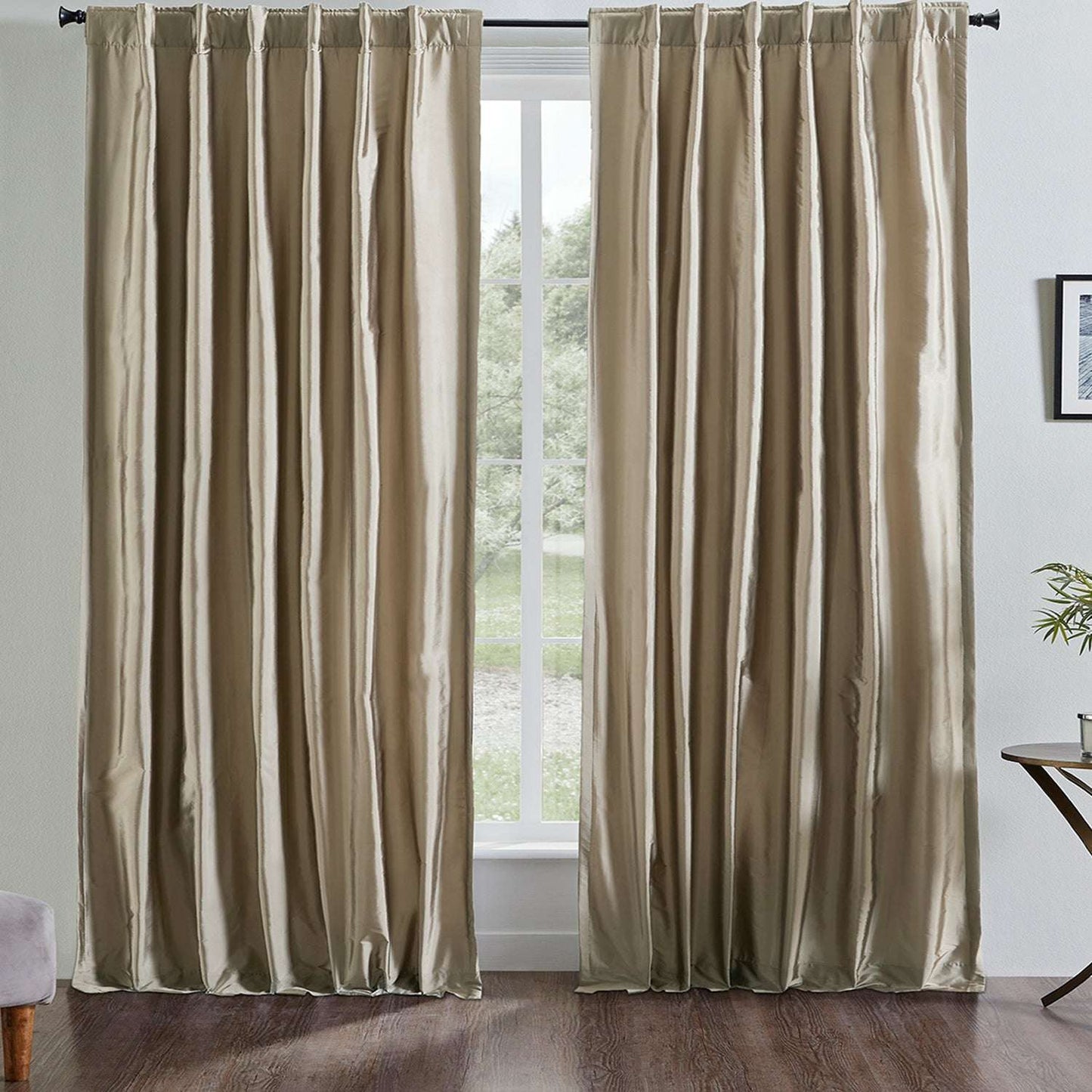 Valencia Faux Silk Curtains