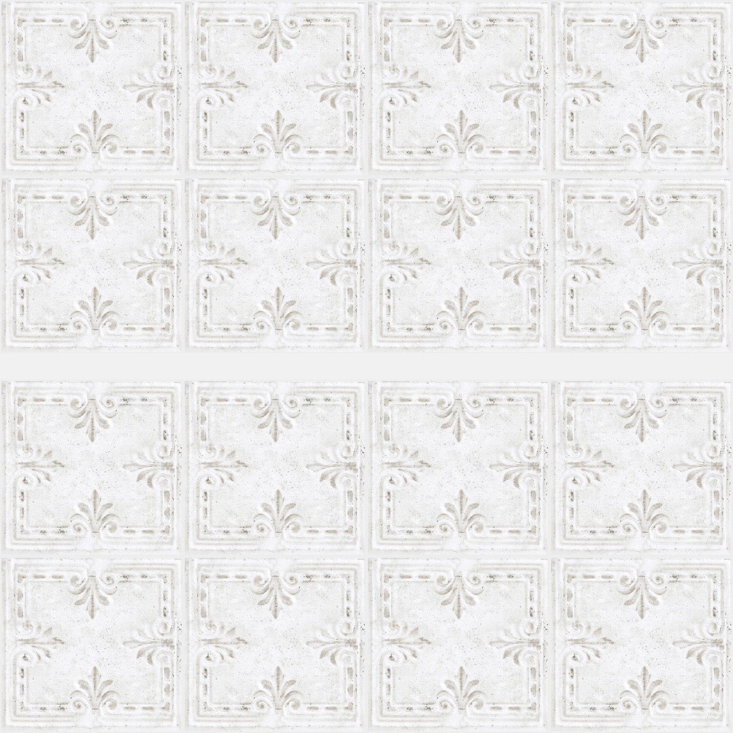 Calcomanías gigantes para pared con revestimiento de azulejos de hojalata
