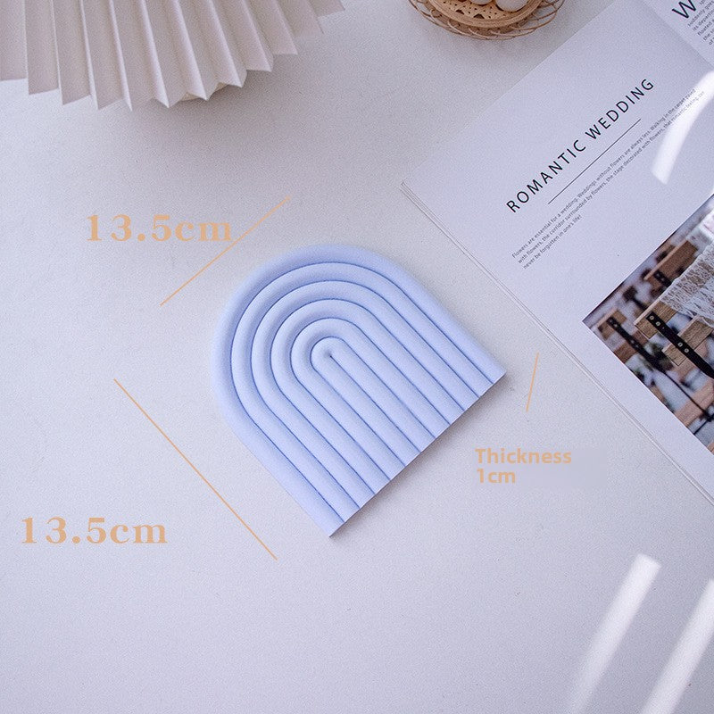 Plaster Jewelry Tray Photo Props Dish Organizer For Home, Office Y42