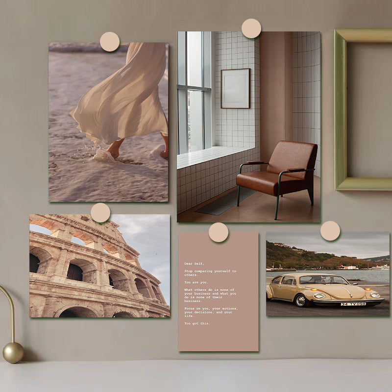 10 cartes décoratives murales Lucky Life Art Decor Peintures Y08