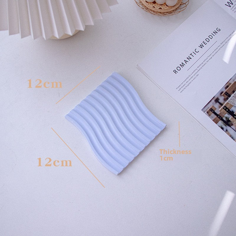 Plaster Jewelry Tray Photo Props Dish Organizer For Home, Office Y42