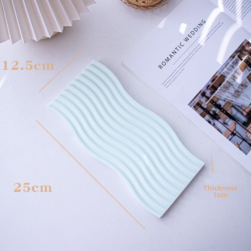 Plaster Jewelry Tray Photo Props Dish Organizer For Home, Office Y42