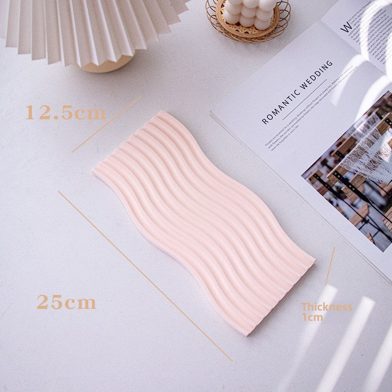 Plaster Jewelry Tray Photo Props Dish Organizer For Home, Office Y42