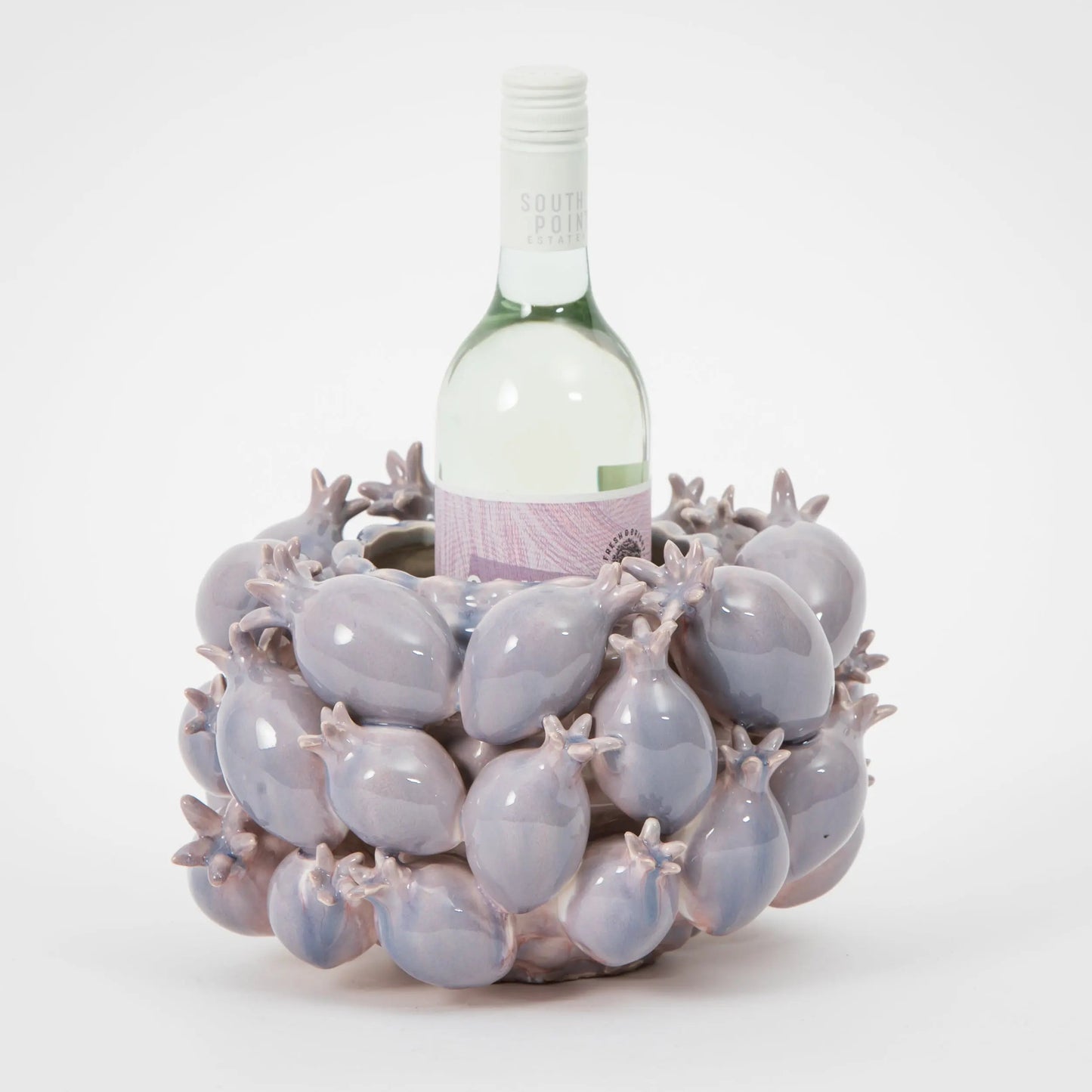 Vase en céramique à motif de grenade
