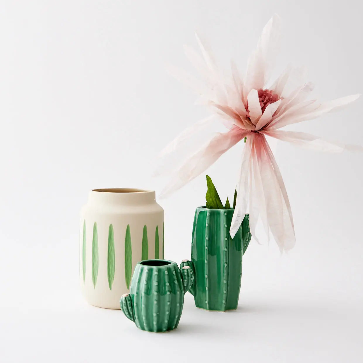 Sweet Pea Ceramic Vase