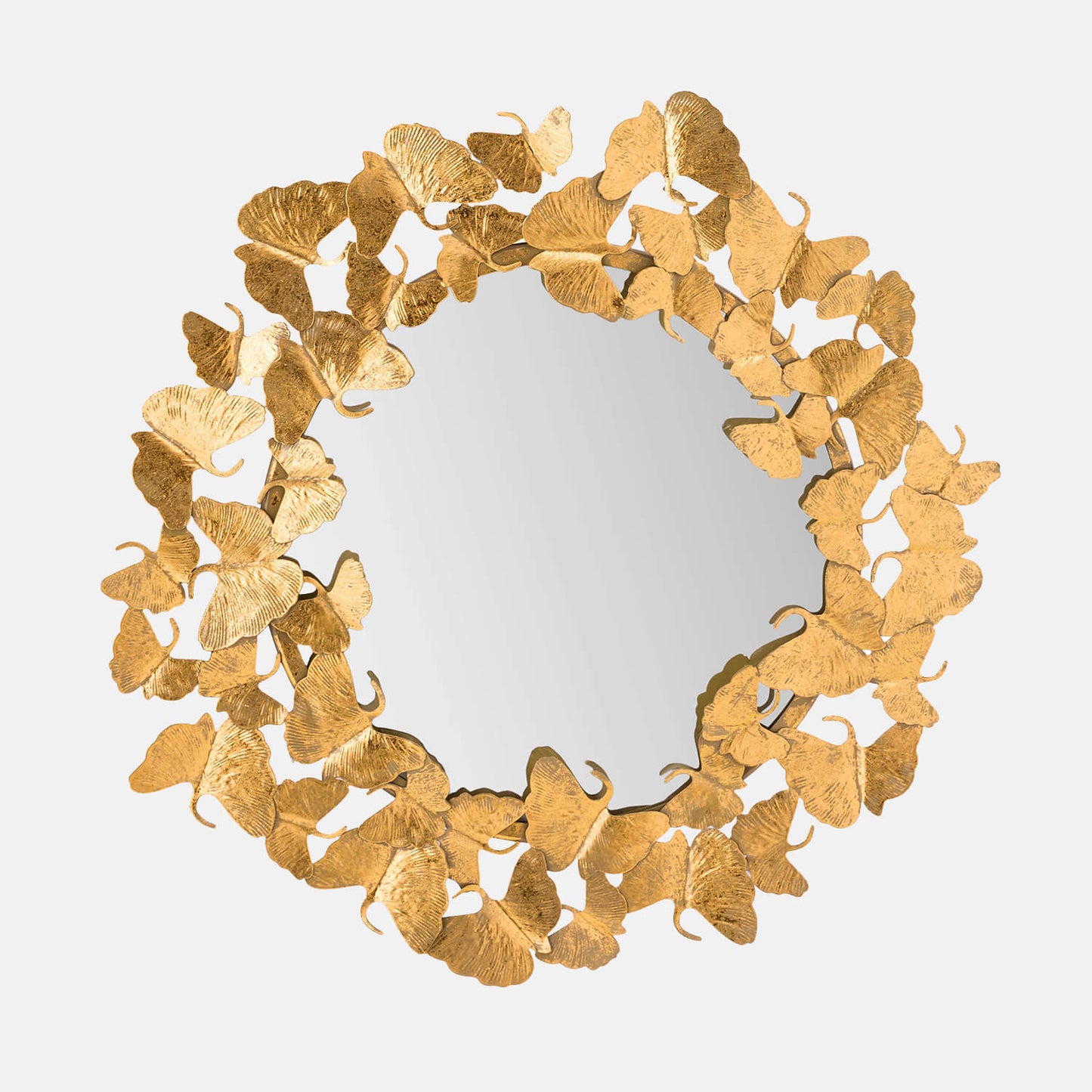 Butterfly Framed Round Mirror M02
