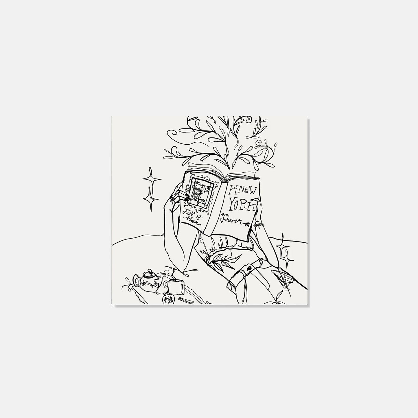 La fille connaissait York « Chill » TilePix Glass