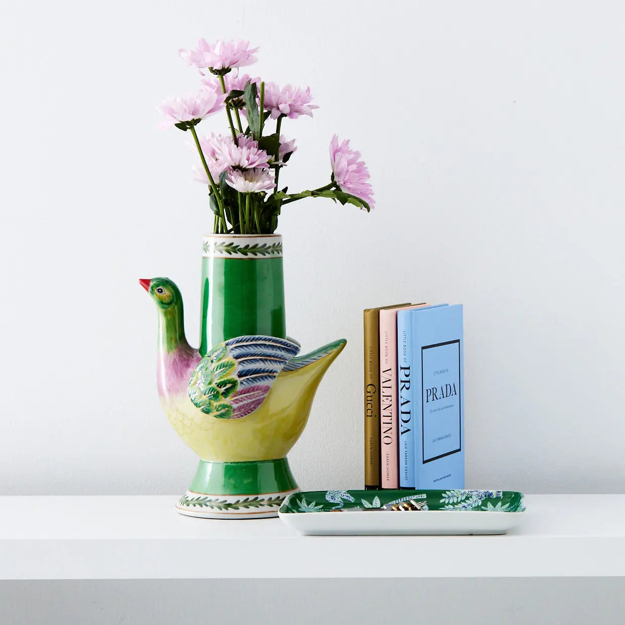 Vase en céramique vintage Birdy