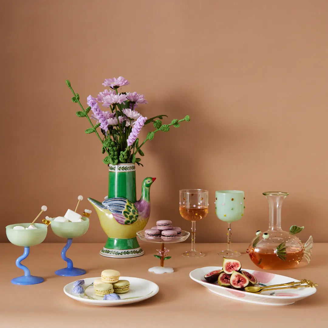 Vase en céramique vintage Birdy
