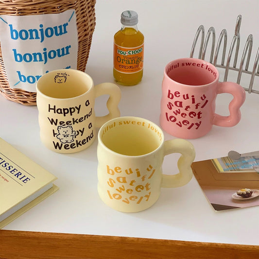 Aesthetic Ceramic Mug YP45