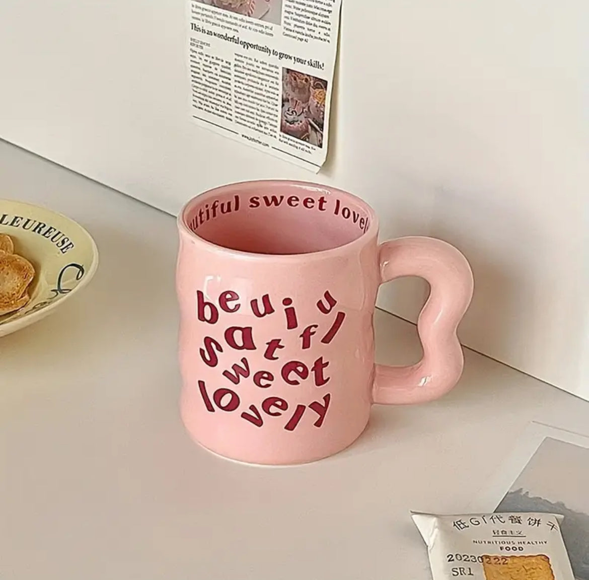 Aesthetic Ceramic Mug YP45