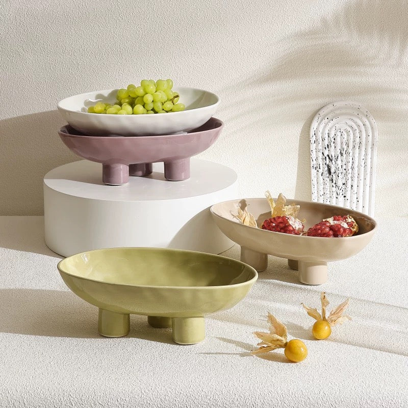 Handmade Ceramic Fruit Plate