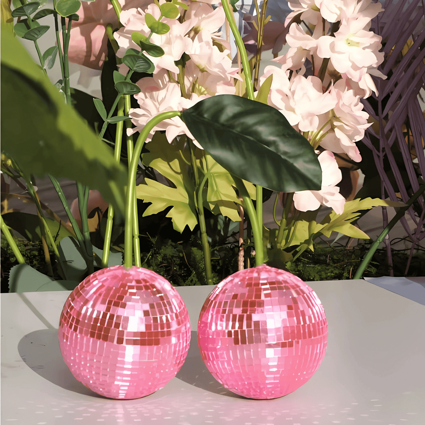 Pink Cherry Disco Ball YP09
