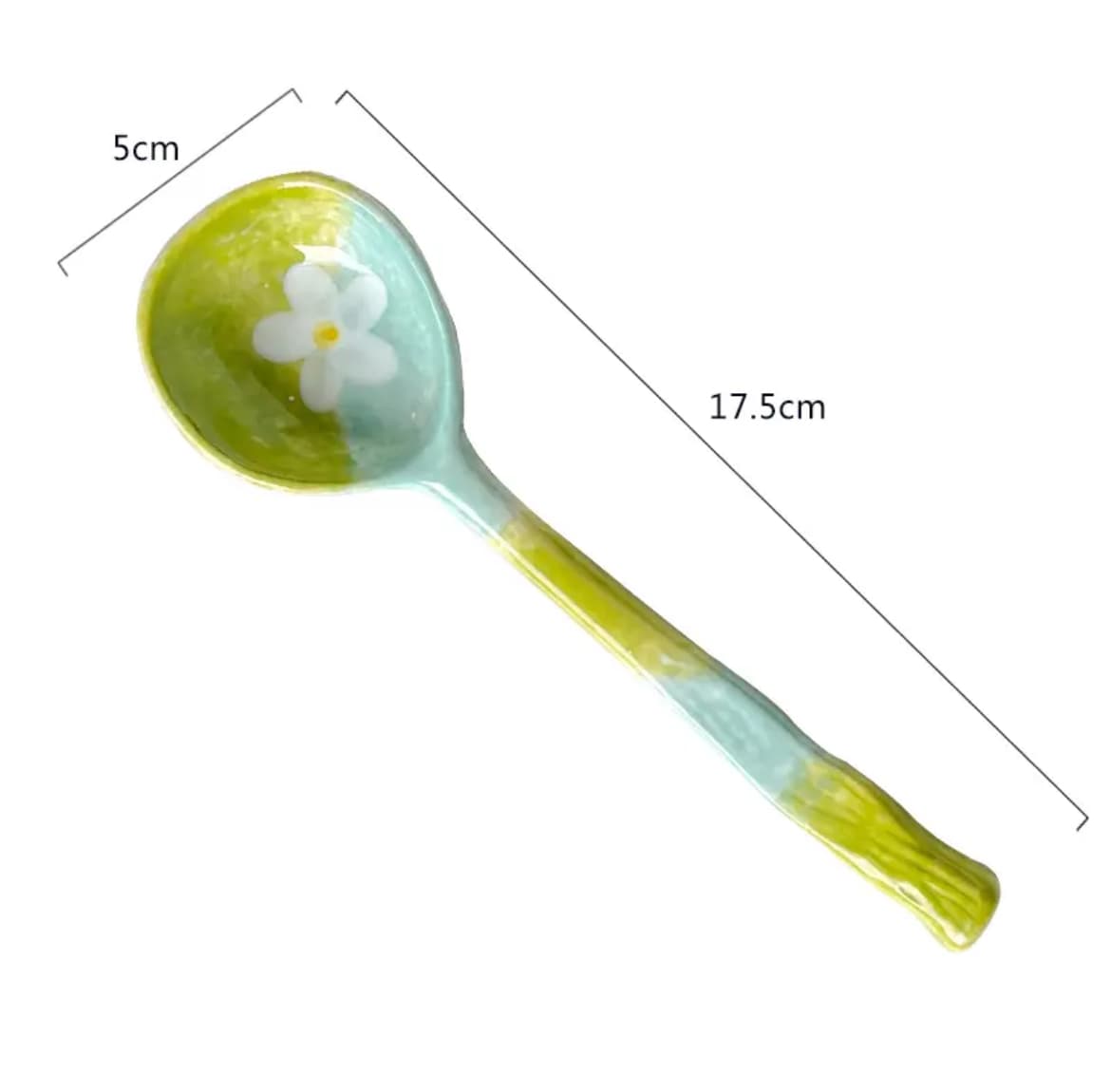 Ceramic Flower Spoon YP47