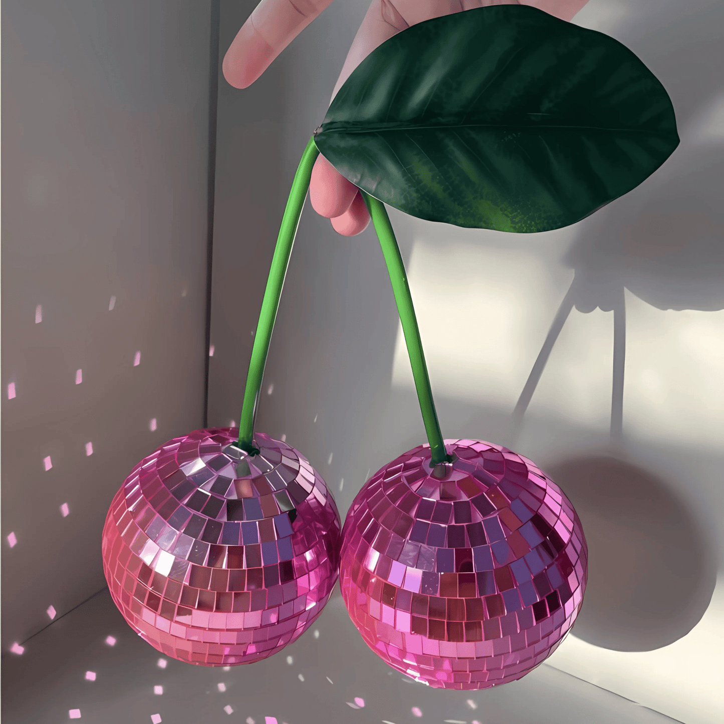 Pink Cherry Disco Ball YP09