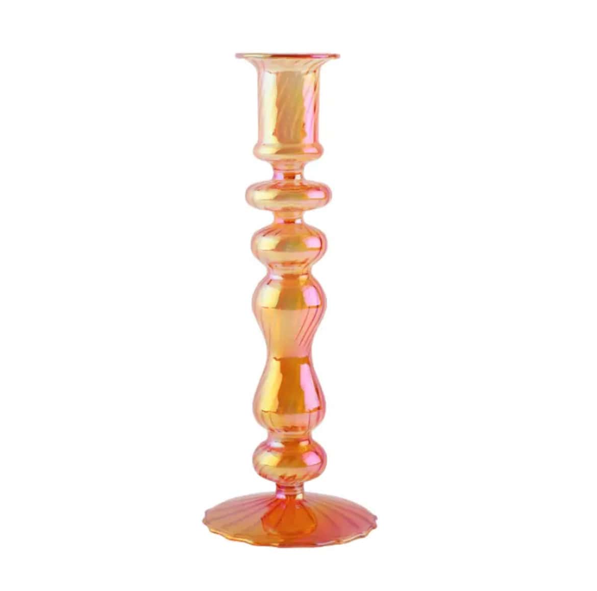 Jarrones de cristal morado