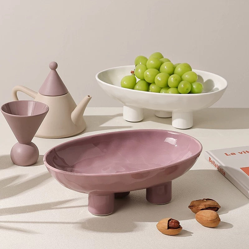 Handmade Ceramic Fruit Plate