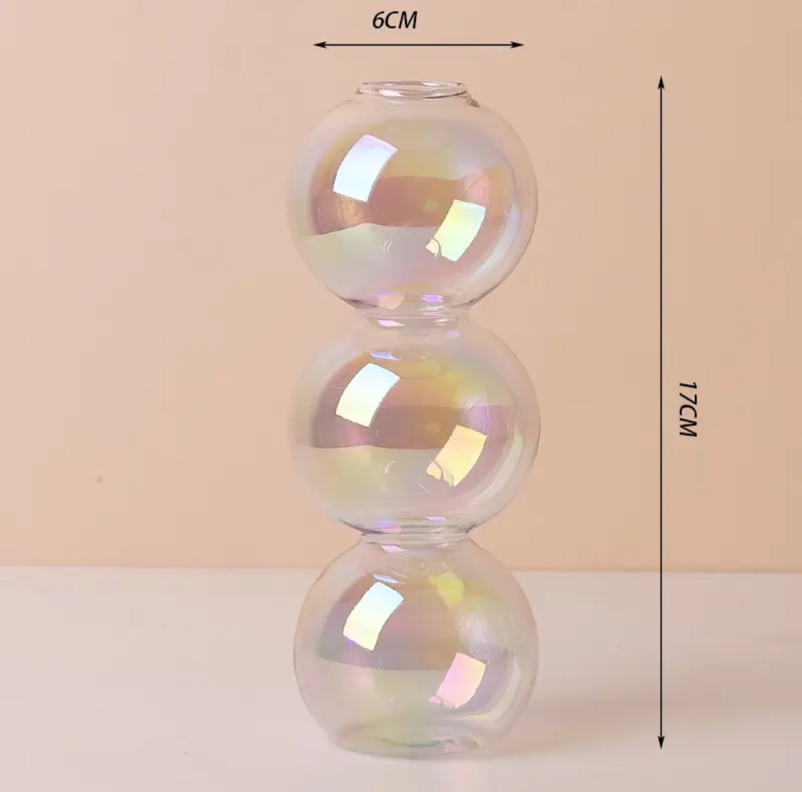 Taper Glass Candlestick Holder YP40