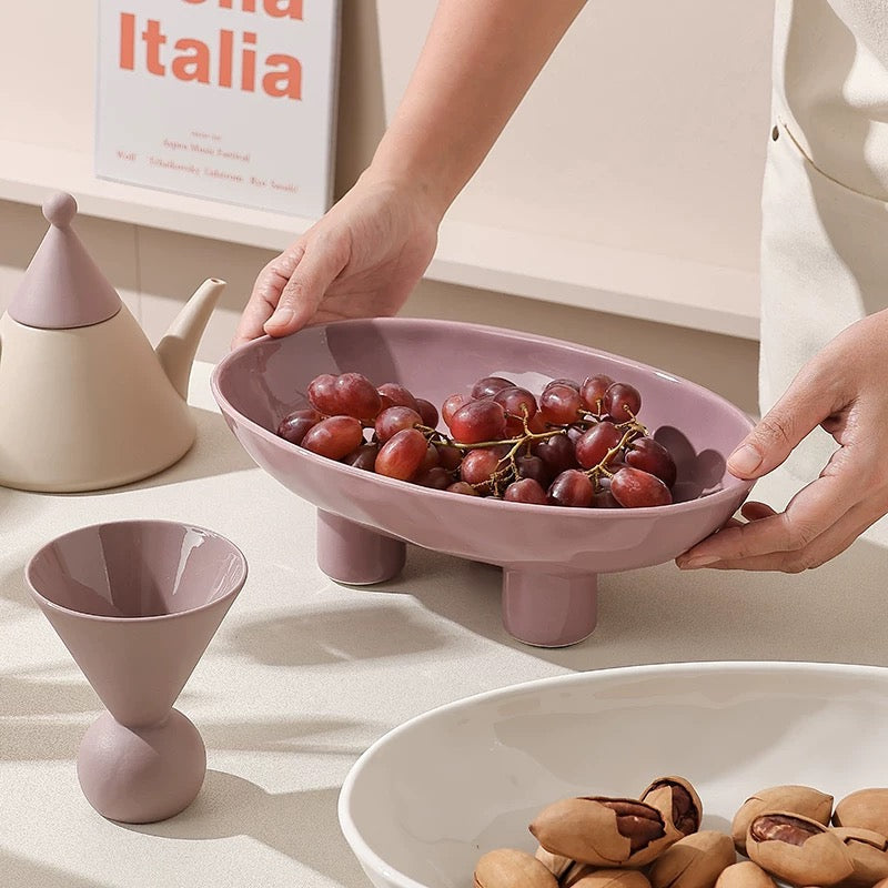 Handmade Ceramic Fruit Plate