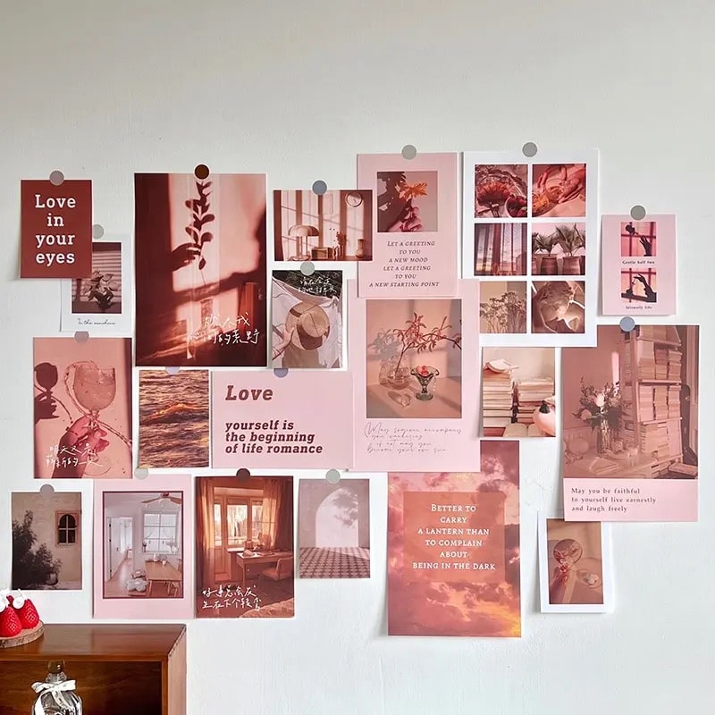 Retro Wall Postcard