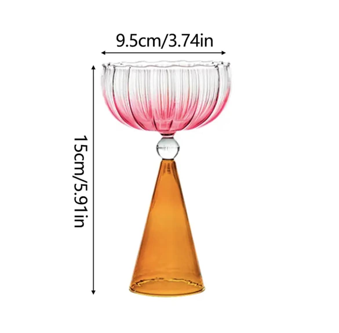 Colorful Cocktail Glass YP01