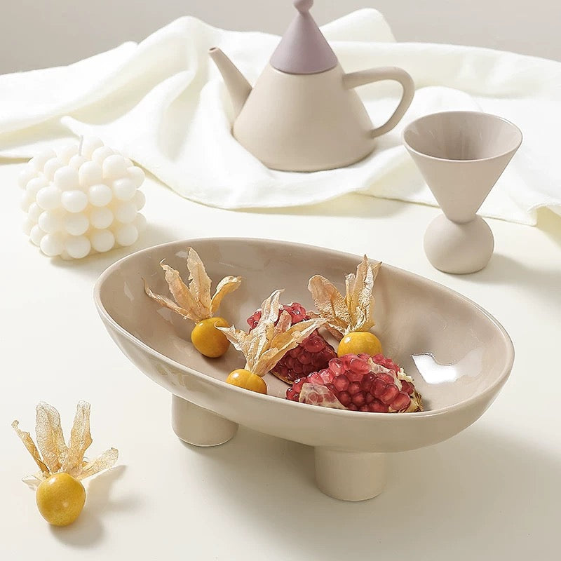 Handmade Ceramic Fruit Plate