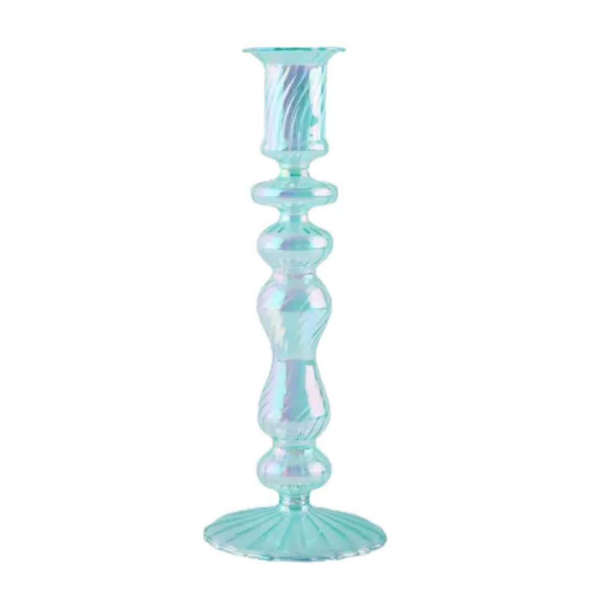 Jarrones de cristal morado