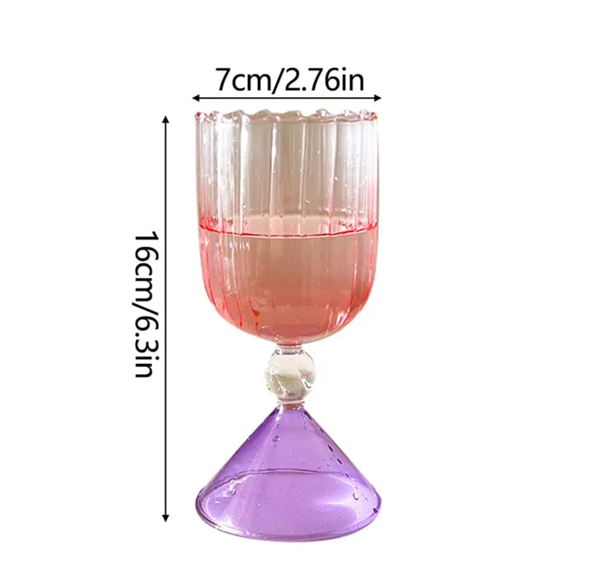Colorful Cocktail Glass YP01