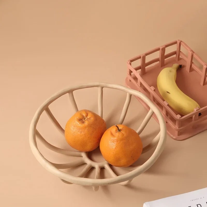 Bandeja hueca para frutas