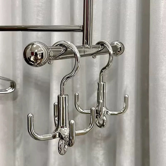 Silver Rotating Clothes Hook YP42