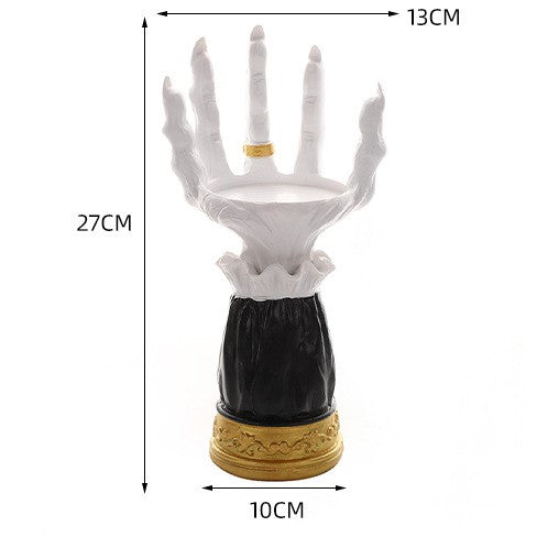 Halloween Witch Hand Candle Holder Atmosphere Decoration Y03