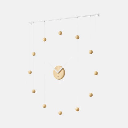 Reloj de pared decorativo de madera