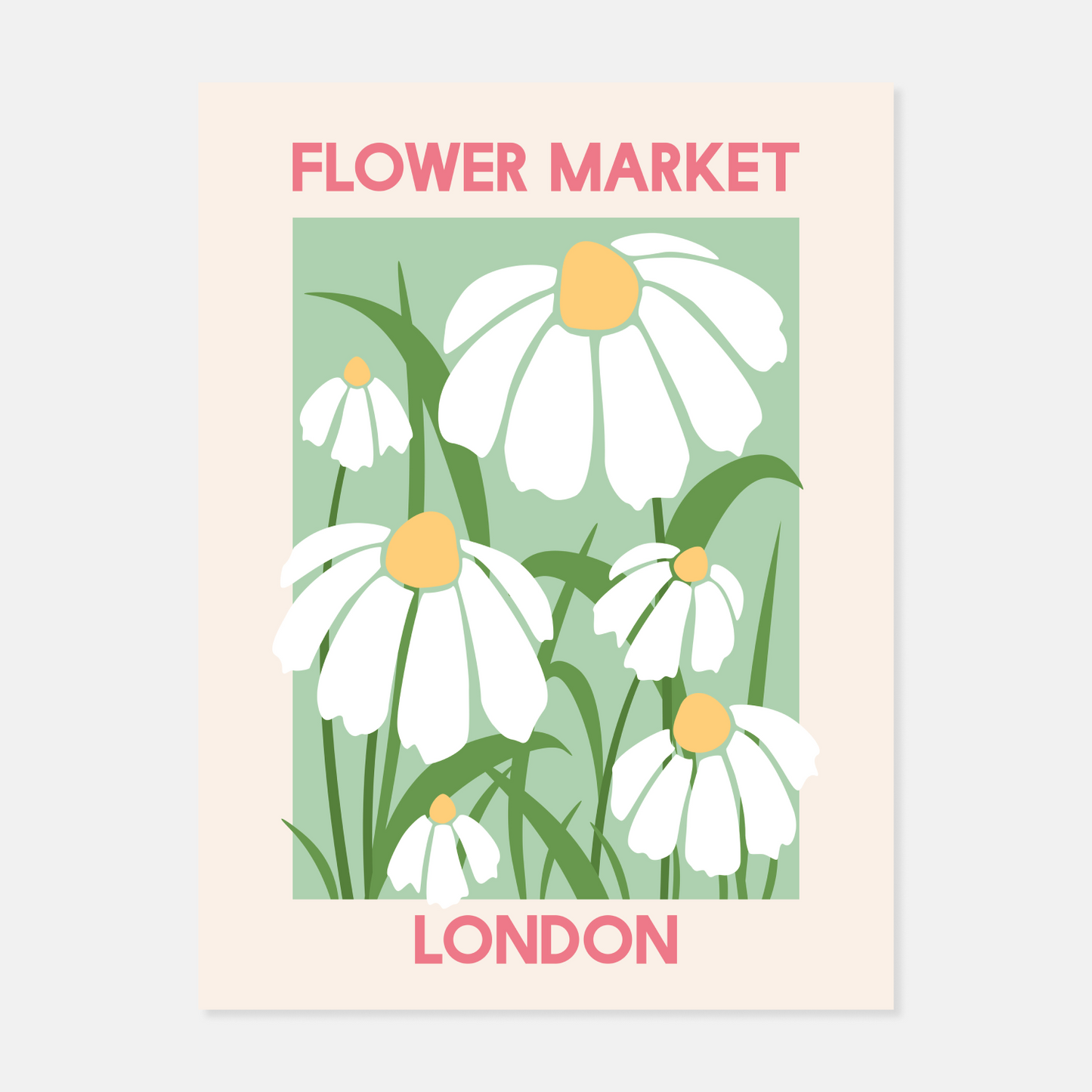 Flower Market Print by April Lane