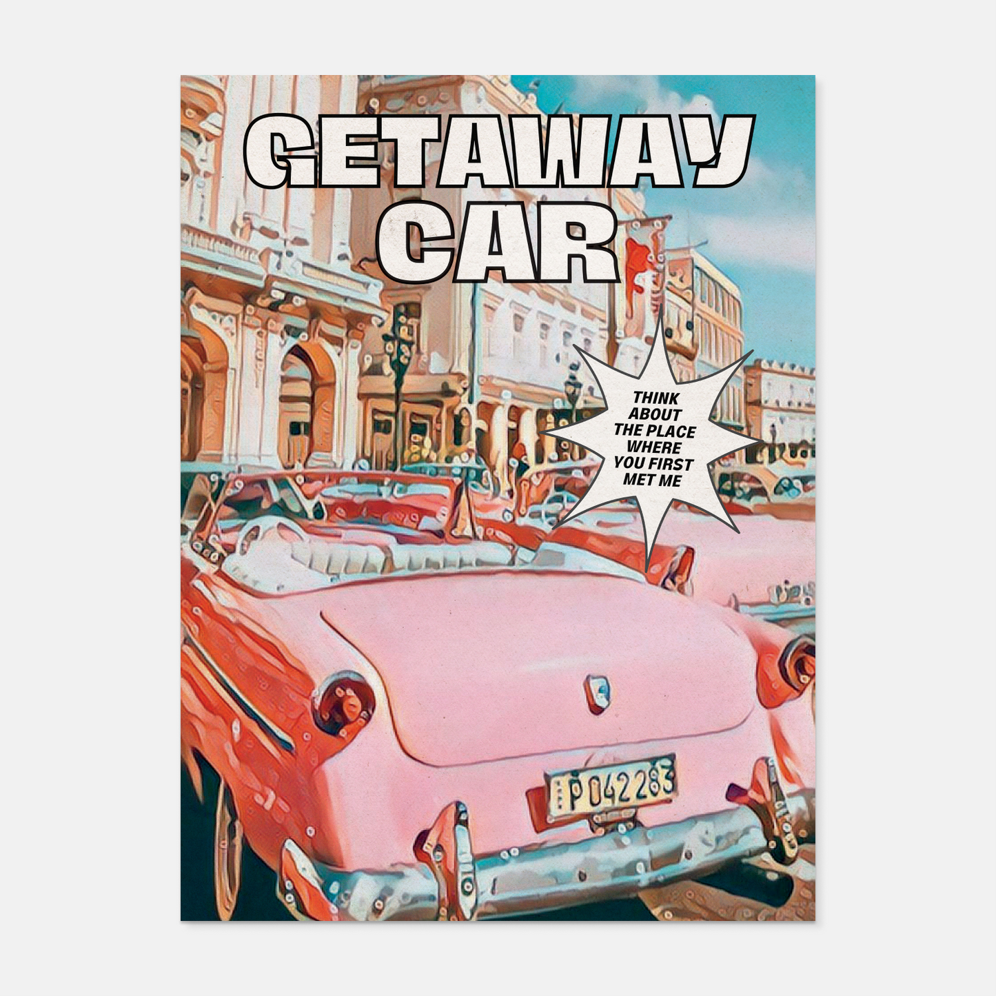 Getaway Car Print by Cassie Designs Stuff