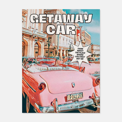 Getaway Car Print by Cassie Designs Stuff