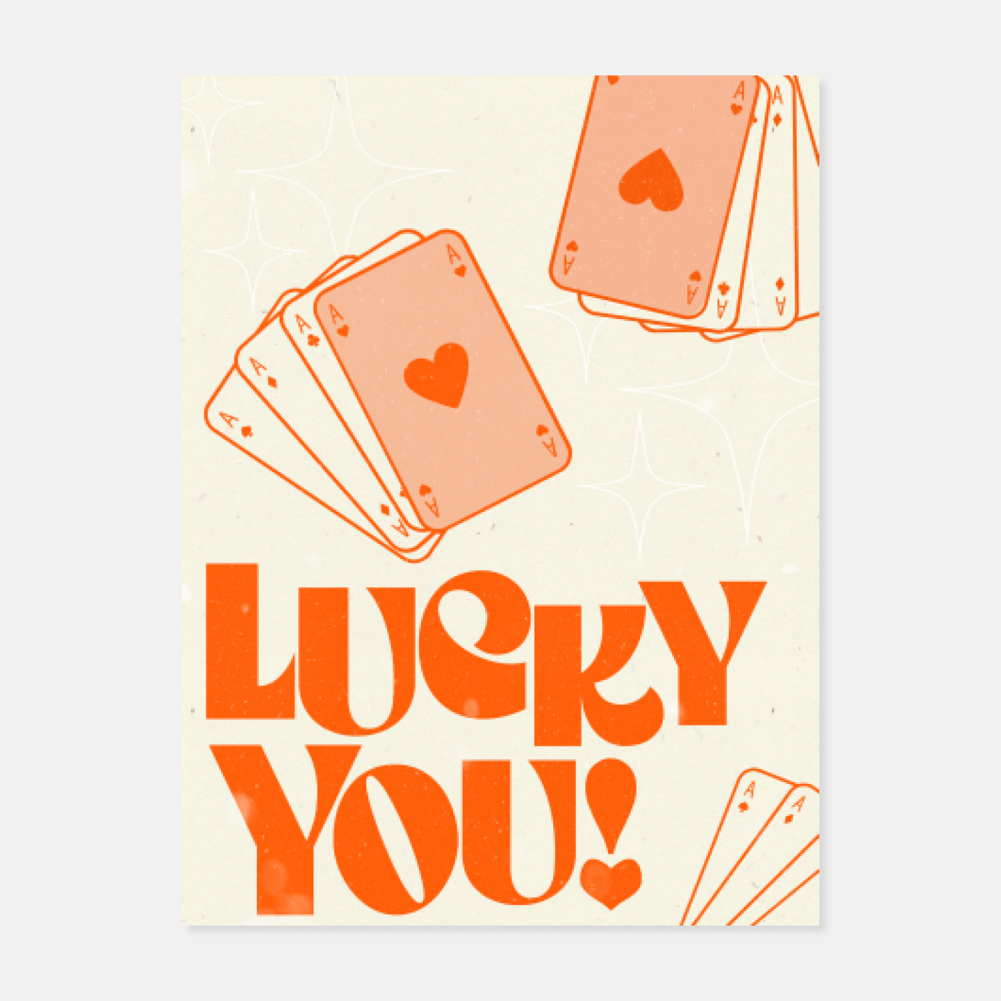 Lucky You Print by Julia Santos