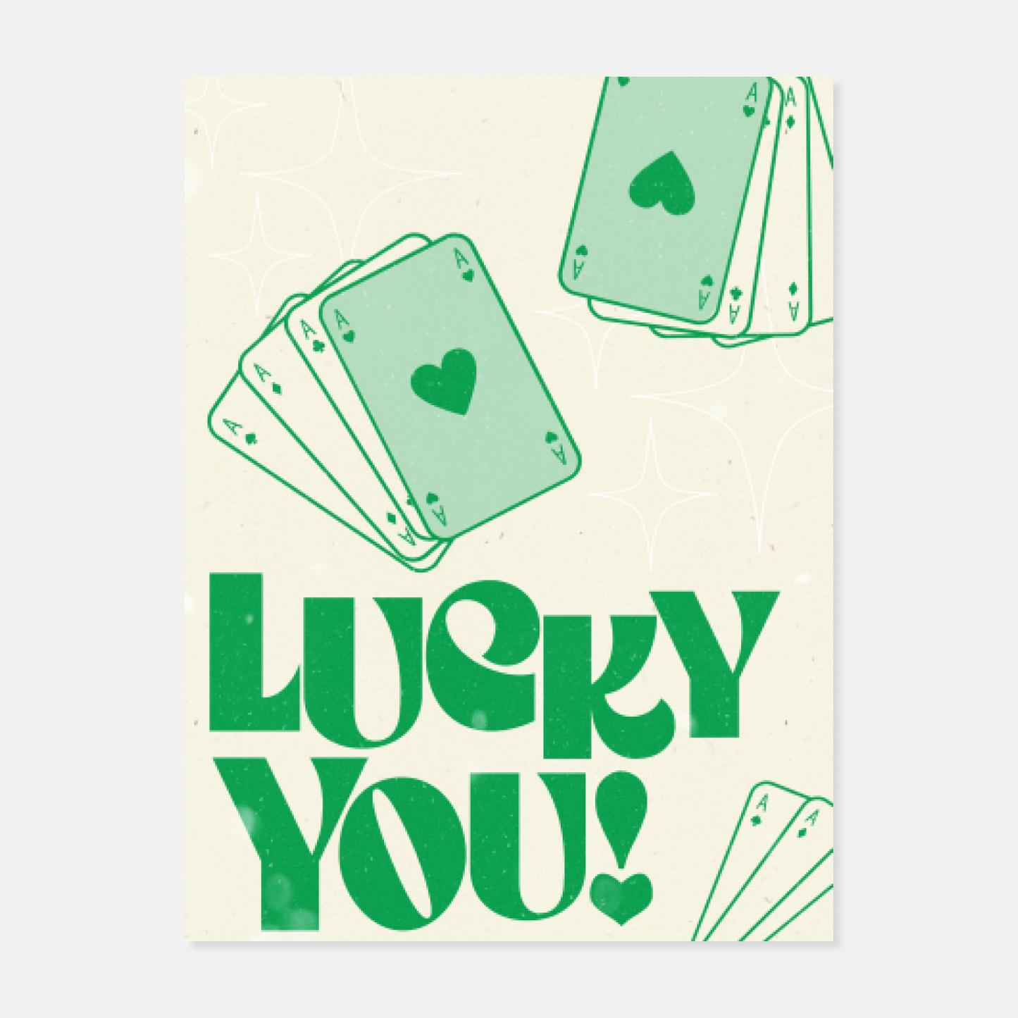 Lucky You Print by Julia Santos