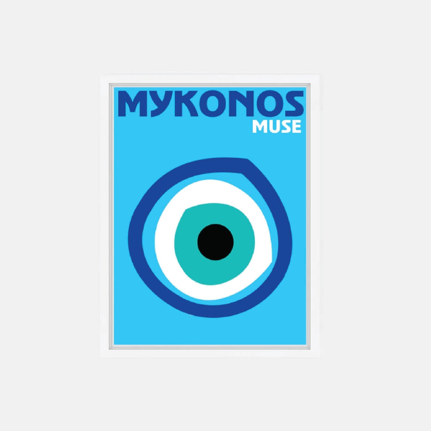 Mykonos Muse Art by Julia Santos