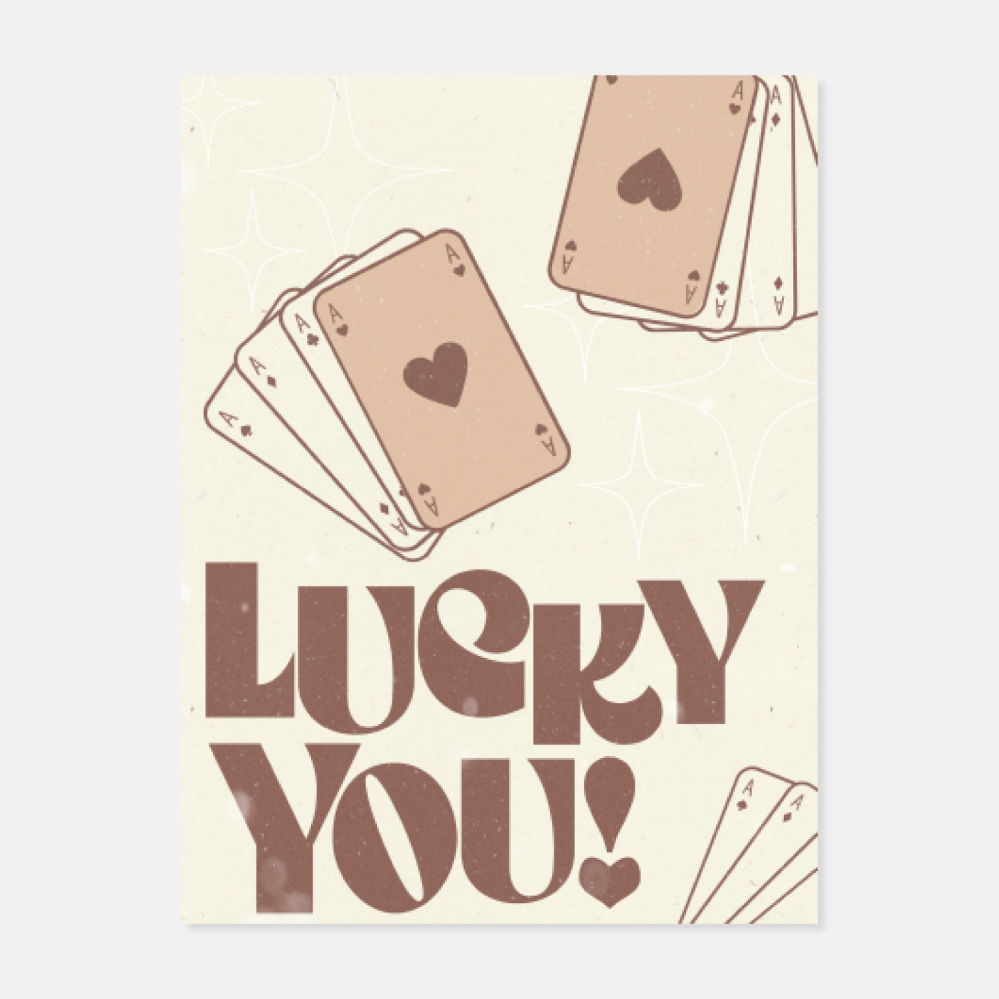 Lucky You Print by Julia Santos