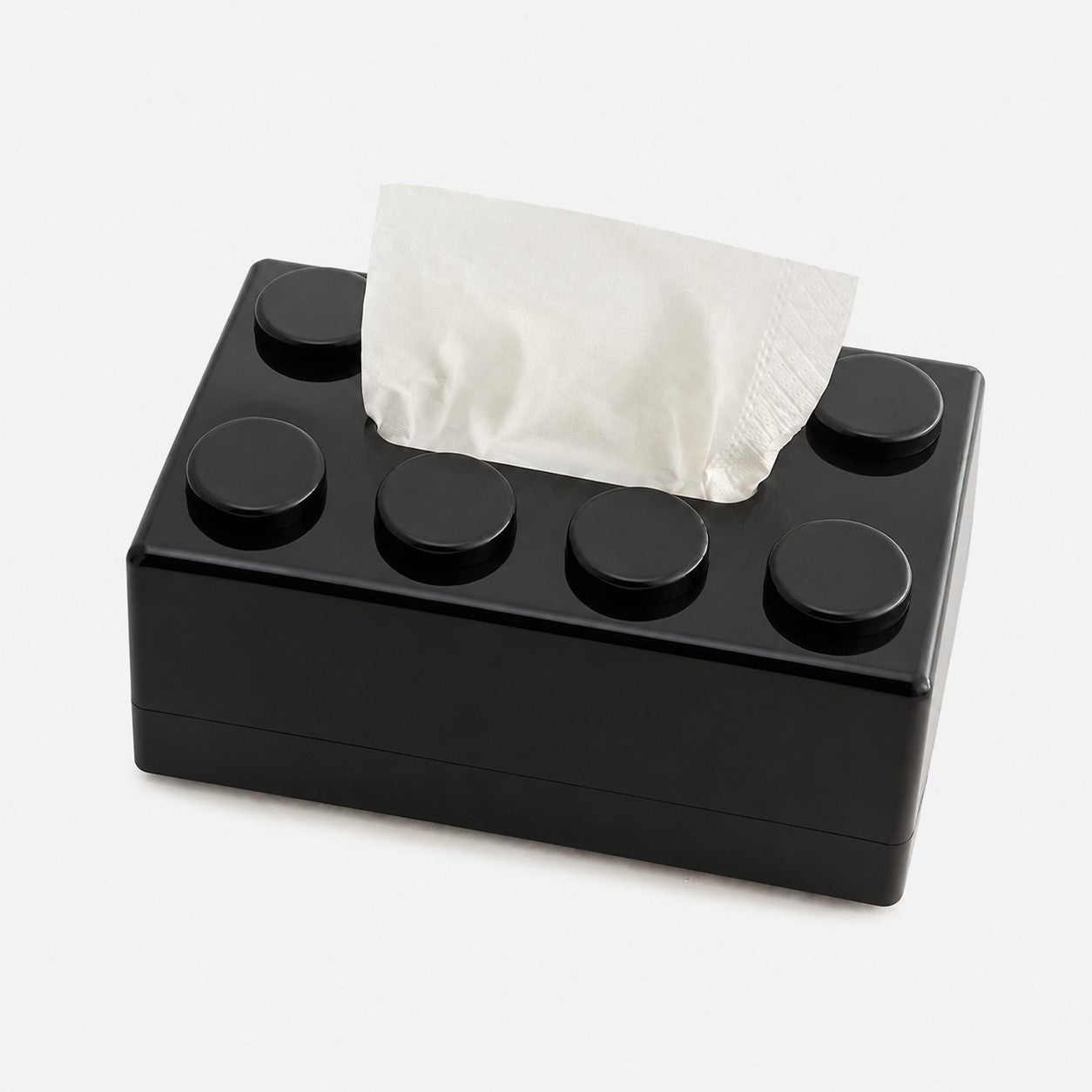 Creative Building Blocks Tissue Box | ABS Desk Decor for Home