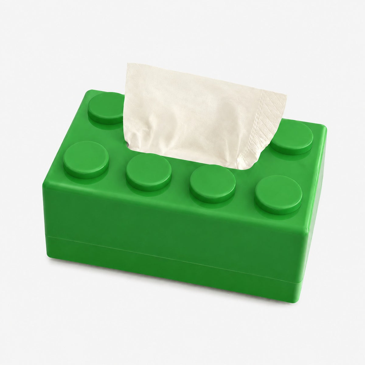 Creative Building Blocks Tissue Box | ABS Desk Decor for Home