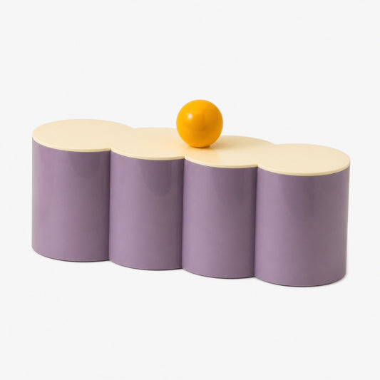 Danish Pastel Storage Box | Cotton Swab & Makeup Organizer with Lid