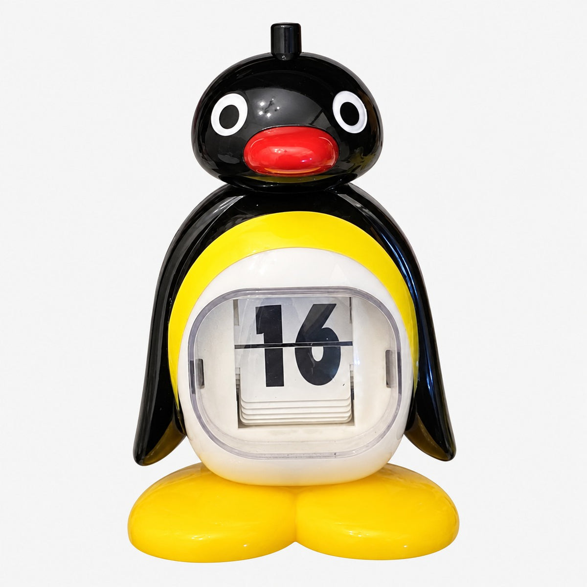 Calendario perpetuo de pingüino | Decoración de escritorio acrílica adorable y regalo creativo