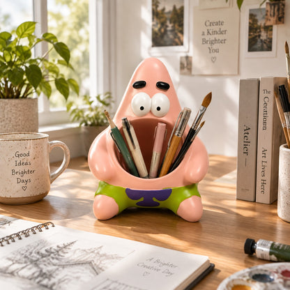Portalápices multifuncional | Organizador y decoración de escritorio de resina creativa