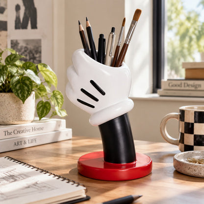 Portalápices multifuncional | Organizador y decoración de escritorio de resina creativa