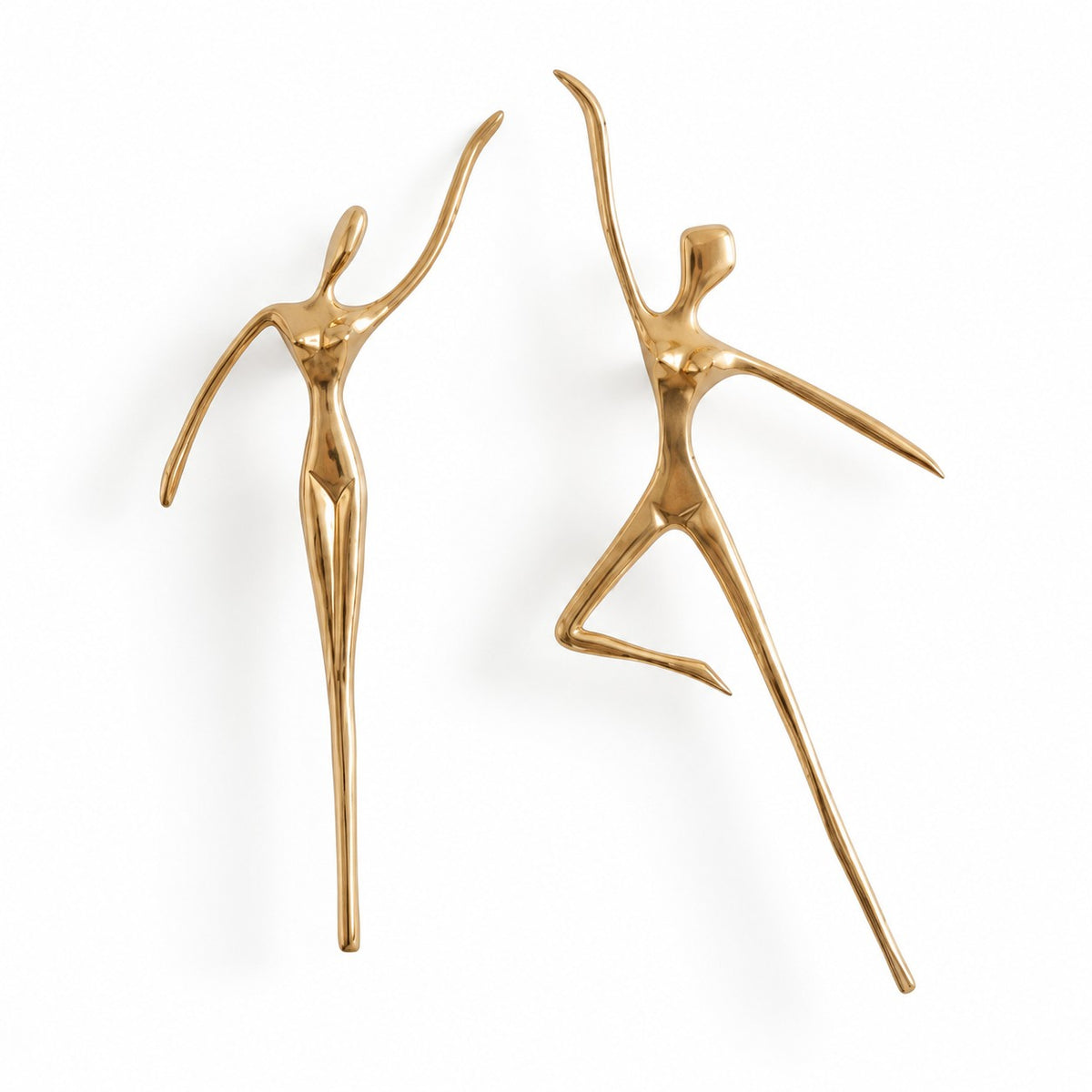 Sculptural Brass Cabinet Handle | Thinker Drawer Pull for Cabinets & Wardrobes