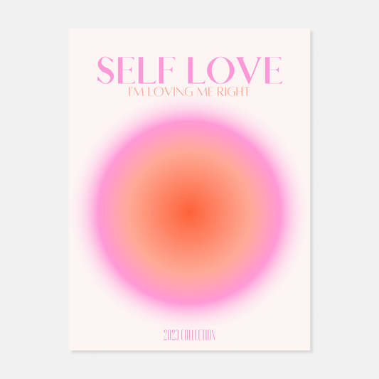 Aura Self Love Print by Melissa Wanbon